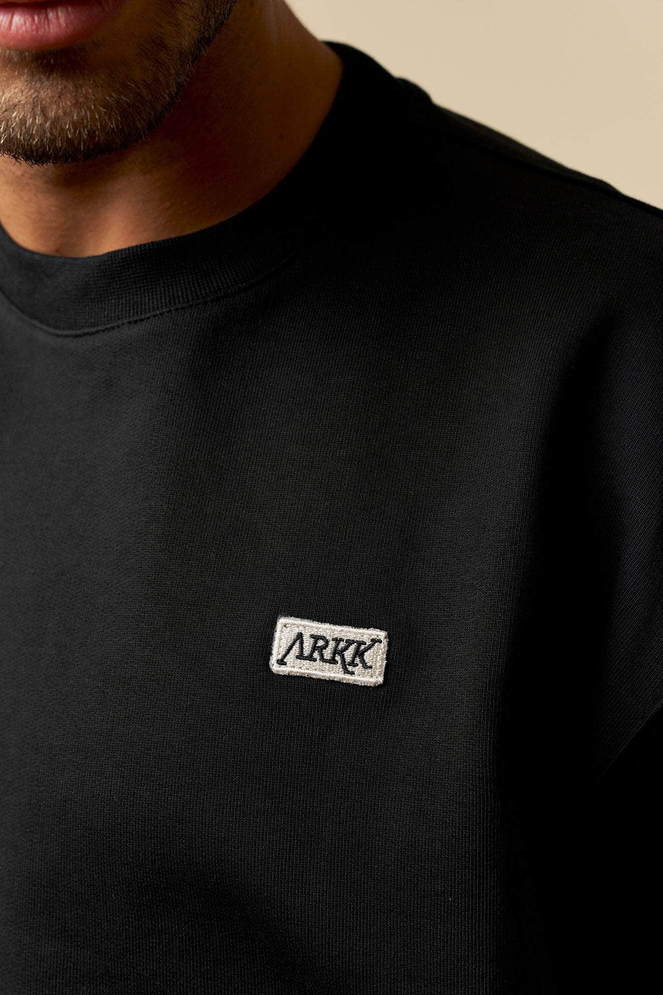 ARKK Apparel ARKK Box Logo Crewneck | Black Crewneck